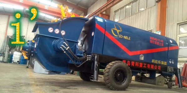 為什么科尼樂牌混凝土泵的料斗離地高度低？用意是什么？