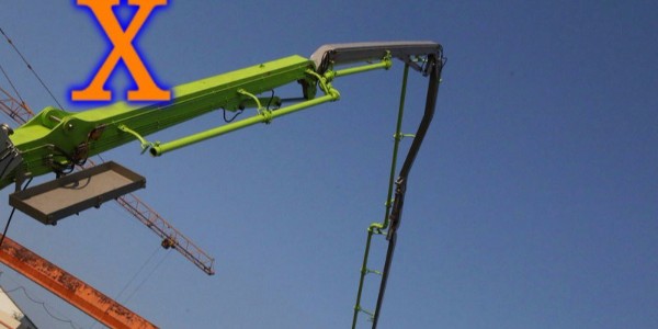 混凝土泵與混凝土布料機兩大戰(zhàn)神完美結合，讓您的工程完美收工