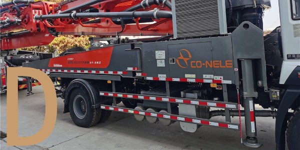 混凝土泵車設備的收回