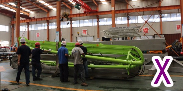 混凝土布料機(jī)之起泵管在作業(yè)時、下泵管時的注意事項知多少？